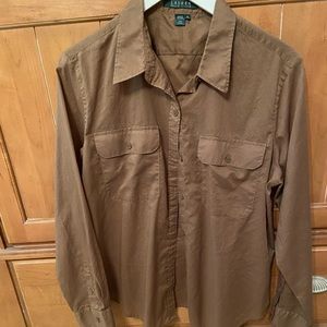 Lauren Ralph Lauren Long Sleeve Shirt. XL